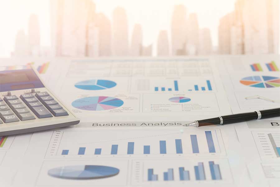 Business analysis chart